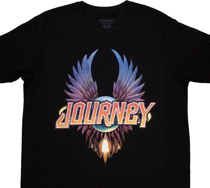 Actual product image Journey Unisex Adult Classic Wings T-Shirt (M)