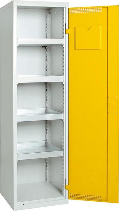 Produktbild kaiserkraft Umweltschrank, Türen gelocht (50 cm, 180 cm)