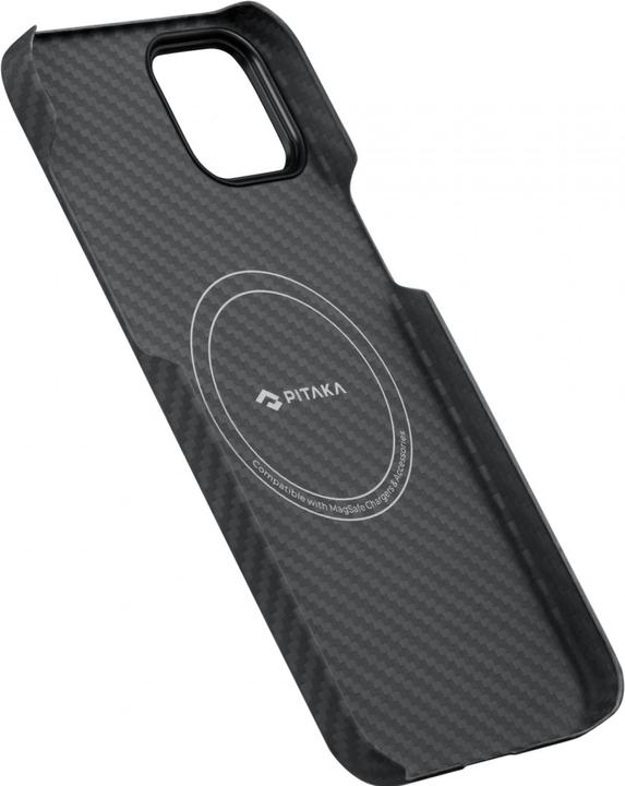 Actual product image Pitaka MagEz Case 3 1500D iPhone 14 Plus Black/Grey Twill (Apple iPhone 14 Plus)