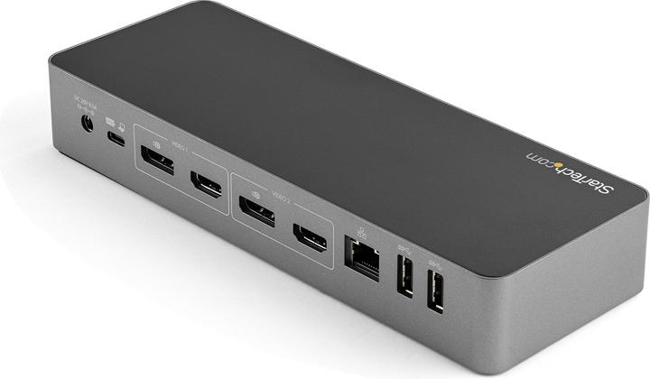Image du produit StarTech .com Station d'accueil universelle pour ordinateur portable USB-C & USB 3.0 2x4K 100W PD (Port de connexion (propriétaire), 3 Ports)