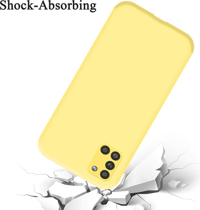 Actual product image Cadorabo TPU Liquid Silicone Case Cover (Samsung Galaxy A31)