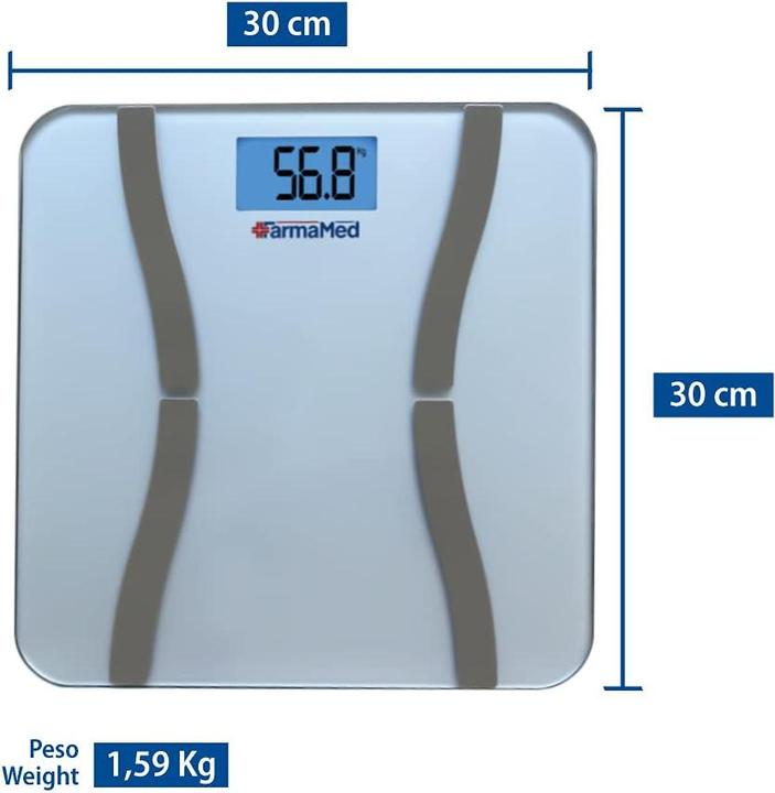 Actual product image FarmaMed Digitale Personenwaage (180 kg)