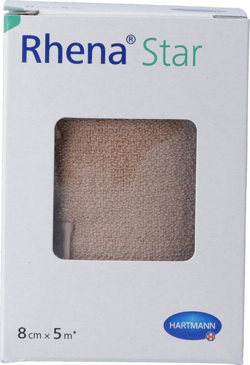 Actual product image Rhena Star elastic bandages skin colored