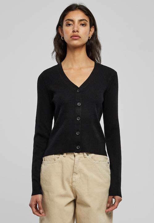 Image du produit Urban Classics Ladies Short Rib Knit Cardigan - 16980 (S)