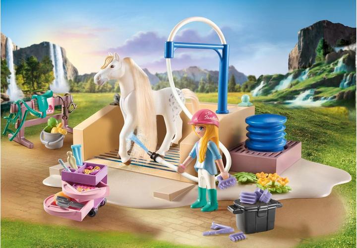 Immagine prodotto Playmobil Isabella e Leonessa con lavabo (71354, Cavalli Playmobil della cascata)