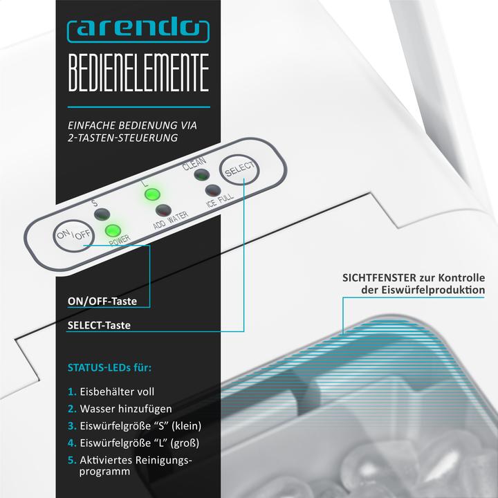 Image du produit Arendo Machine à glaçons (Fiche CH)