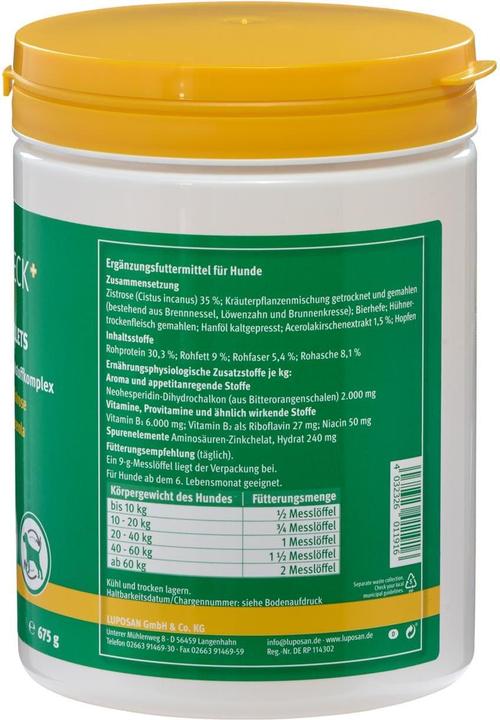 Immagine prodotto Luposan Lupo Tick Pellets (Senior, Adulto, Junior, 1 pz., 675 g)