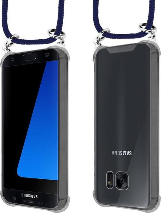 Produktbild Cadorabo TPU Handy Kette SILBER Cover