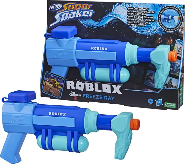Immagine prodotto Hasbro NERF SUPERSOAKER Pistola ad acqua Roblox CAR CRUSHERS 2: FREEZE RAY