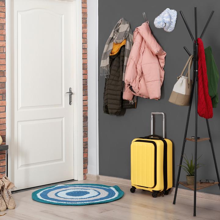 Actual product image Relaxdays Mixed Material Coat Stand