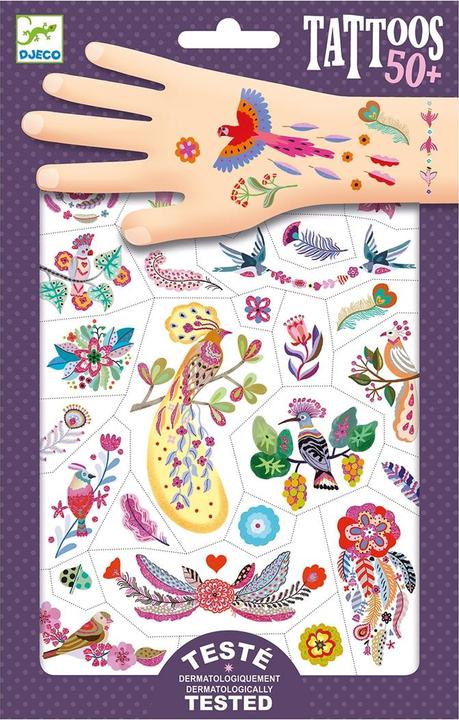 Immagine prodotto Djeco Tatuaggi uccelli luminosi (MQ10)