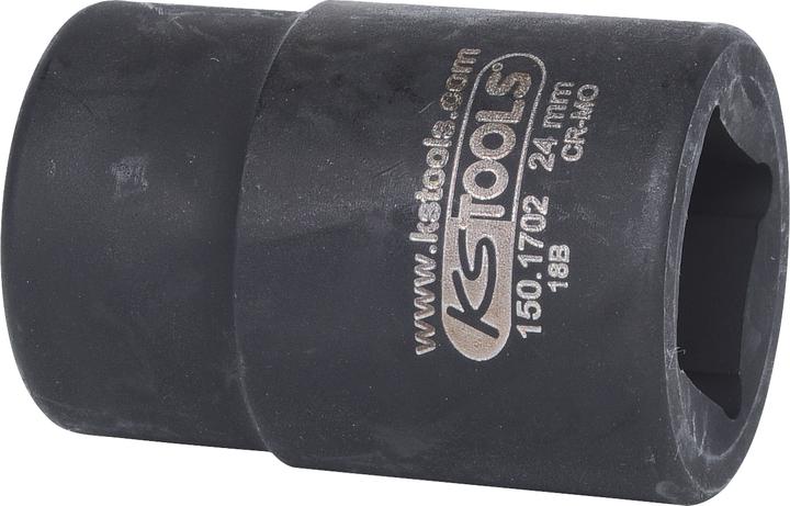Actual product image KS Tools 3/4 drive shaft power socket.24mm.12 edge (34 mm)