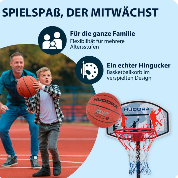 Actual product image Hudora Basketball Stand All Stars
