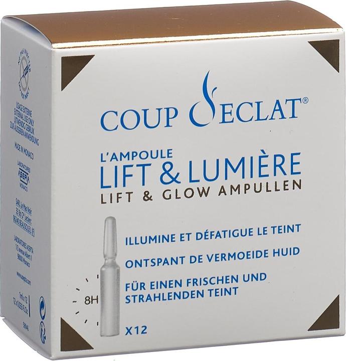 Coup d‘Eclat Die Ampulle Lift & Glow liq (12 ml)