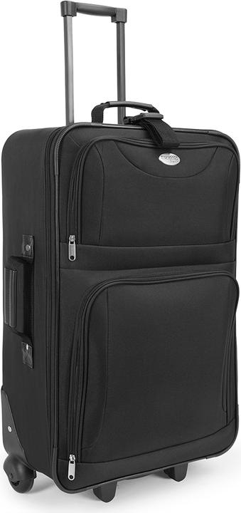 Actual product image Monzana Suitcase set (60 l, Hand luggage (up to 50 litres), M (50 - 90l), L (90 - 115l))