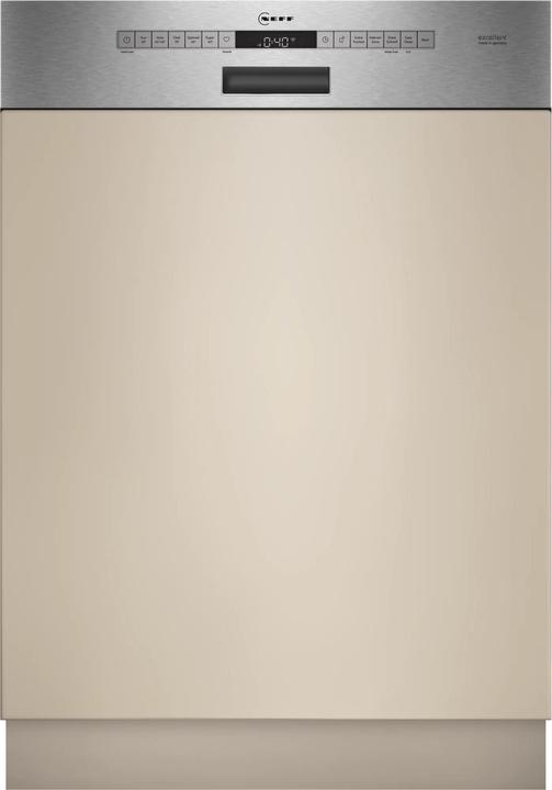 Neff N 50, Geschirrspüler integrierbar, 60 cm, Gebürsteter Stahl, S145EBS04D, ID S145EBS04D