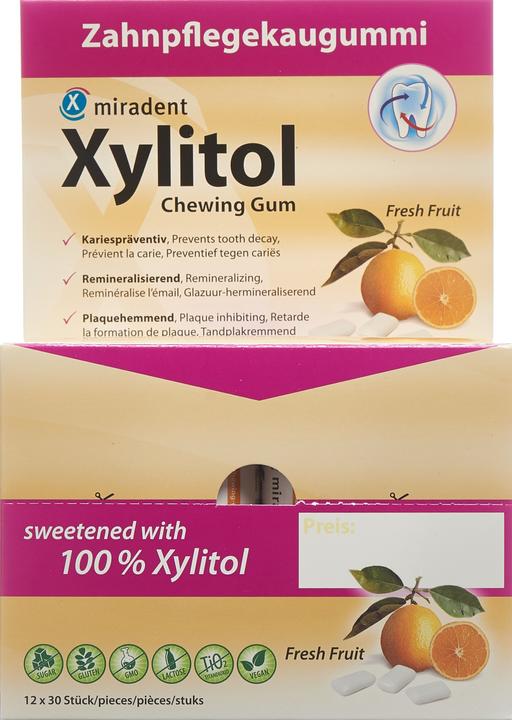 Produktbild Miradent Xylitol (12 Stk., 580 g)
