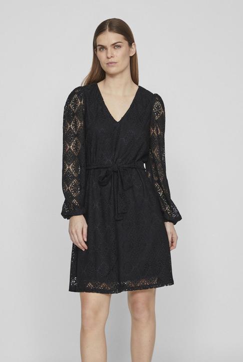 Actual product image Vila Tie waist dress with long sleeves (M)