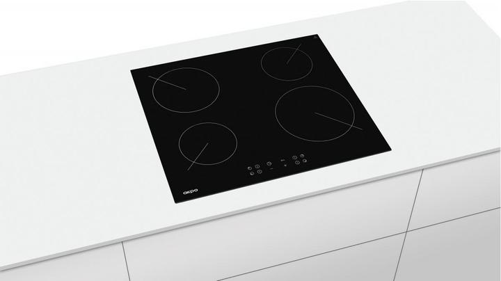 Productafbeelding Akpo Keramische kookplaat PKA 58008/2 zwart 4 zone(s)