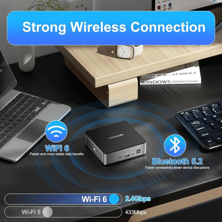 Immagine prodotto Geekom NUC Mini-PC mit Intel Alder Lake N100