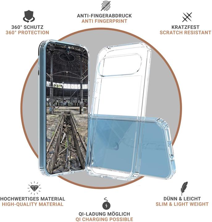 Actual product image JT Berlin Pankow Clear (Google Pixel 9 Pro XL)