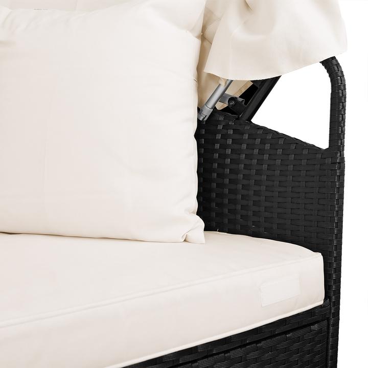 Produktbild Casaria Poly Rattan Sonneninsel