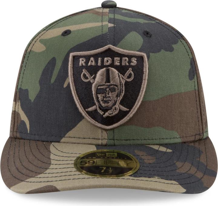 Produktbild New Era 59Fifty Low Profile Las Vegas Raiders (7 5/8)