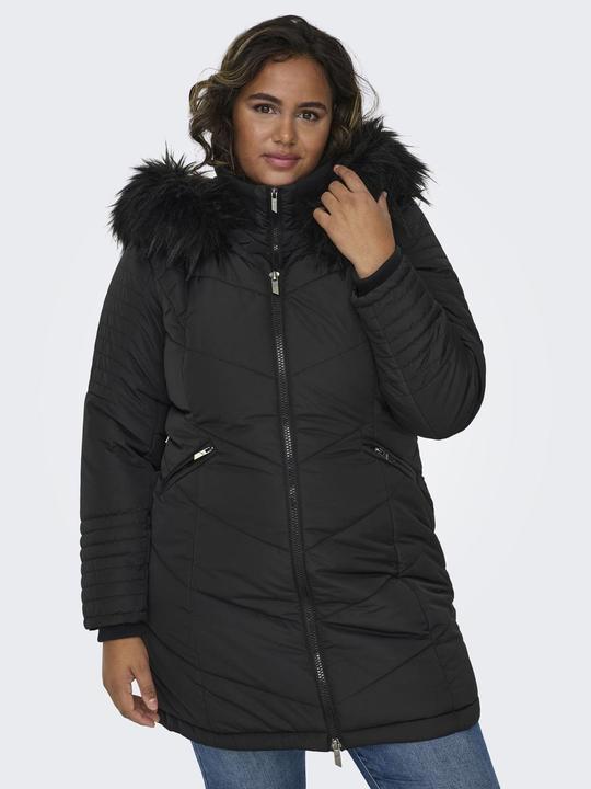 Image du produit Only Capuche Poignets côtelés Manteau (46)