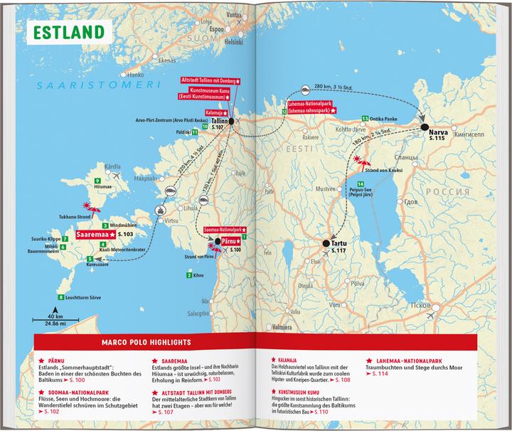 Produktbild Reiseführer Baltikum, Estland, Lettland, Litauen (Deutsch, Mirko Kaupat, Jan Pallokat, 2024)