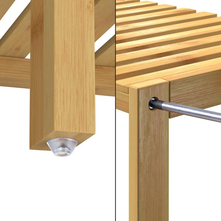 Image du produit Casaria Étagère (140 x 33 x 33 cm)