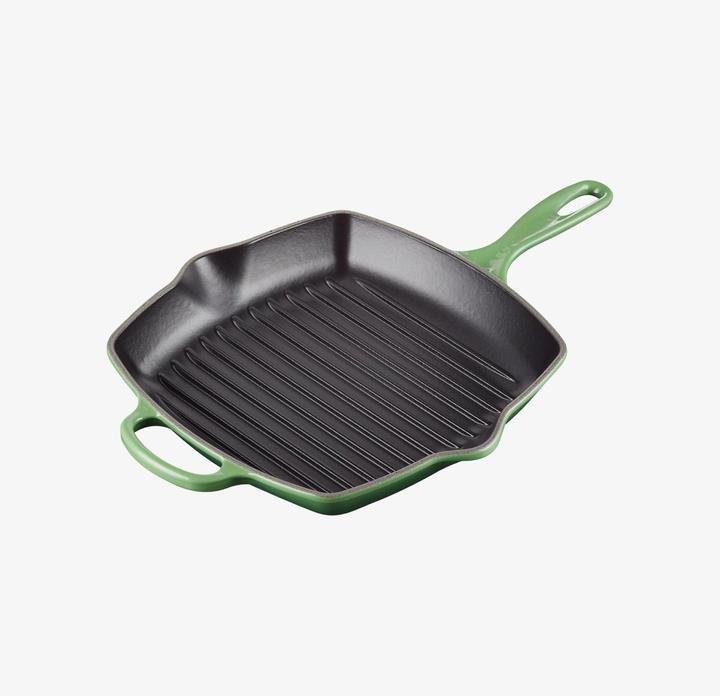 Immagine prodotto Le Creuset Padella per griglia Firma Ø 26cm, quadrata (26 cm, Padella per friggere, Ghisa, Smalto)