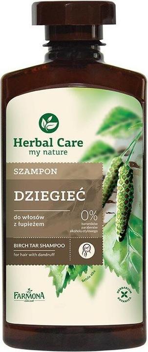 Actual product image Farmona Herbal Care DziegieÄ‡ Hair Shampoo From Dandruff 330Ml (330 ml, Liquid shampoo)