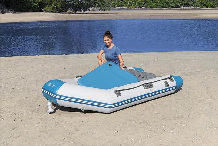 Produktbild Bestway Hydro-Force Sportboot-Set Caspian 230 x 130 x 30 cm (230 cm, 2 Pers.)