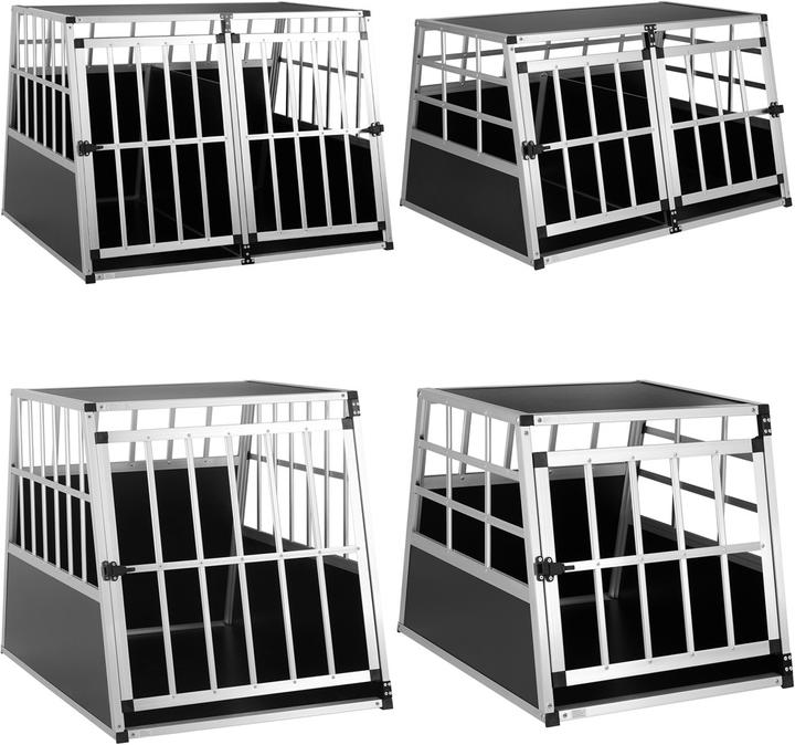 Actual product image Cadoca Double Dog Transport Box (Dog, Lockable)