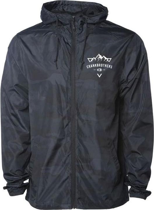 Actual product image Crankbrothers Mountain Windbreaker Range Men, black camo (XL)