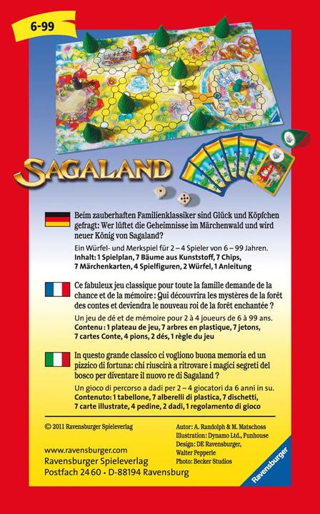 Produktbild Ravensburger Sagaland (Deutsch, Französisch, Italienisch)