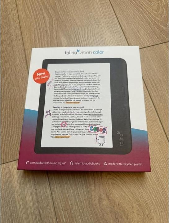 Produktbild tolino Vision Color (7", 32 GB, Schwarz)