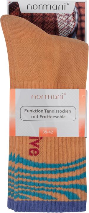 Produktbild Normani 4 Funktions Tennissocken mit Frotteesohle - 9387 (4er Pack, 43 - 46)