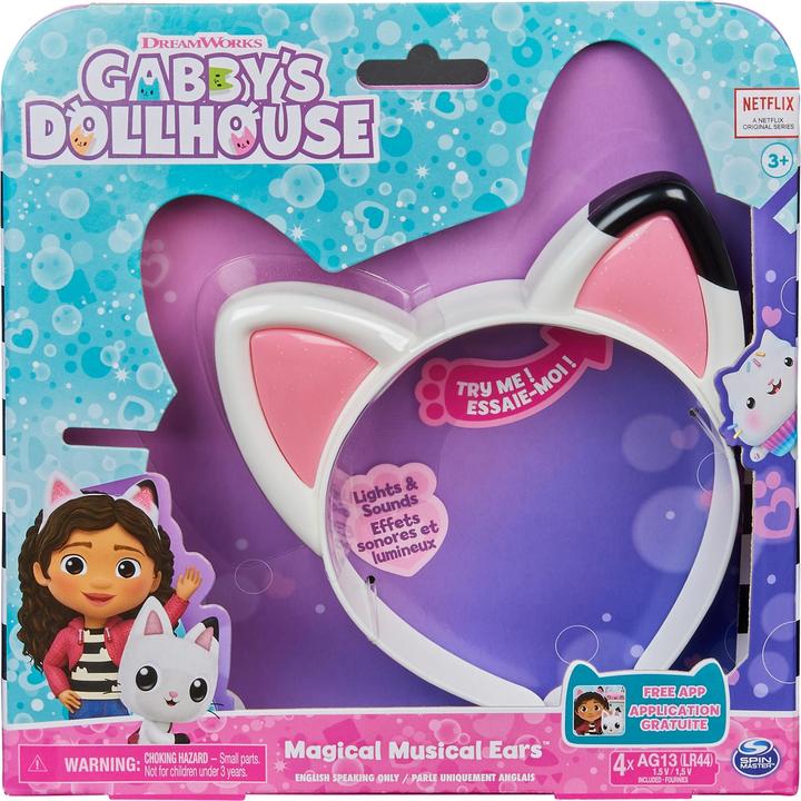 Image du produit NoName Gabby's Dollhouse Magical Music Ears Headband Disp (Anglais)