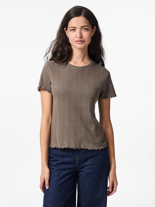 Actual product image Pieces Pcmarie Ss O-Neck Poin Top Jrs Noos Bc (S)