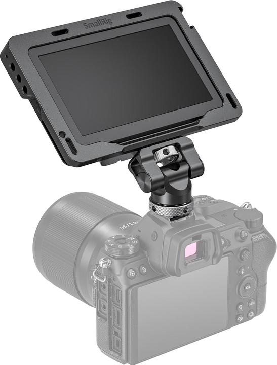 Actual product image SmallRig Swivel and Tilt Monitor Mount with Cold Shoe (Monitor Accessories)