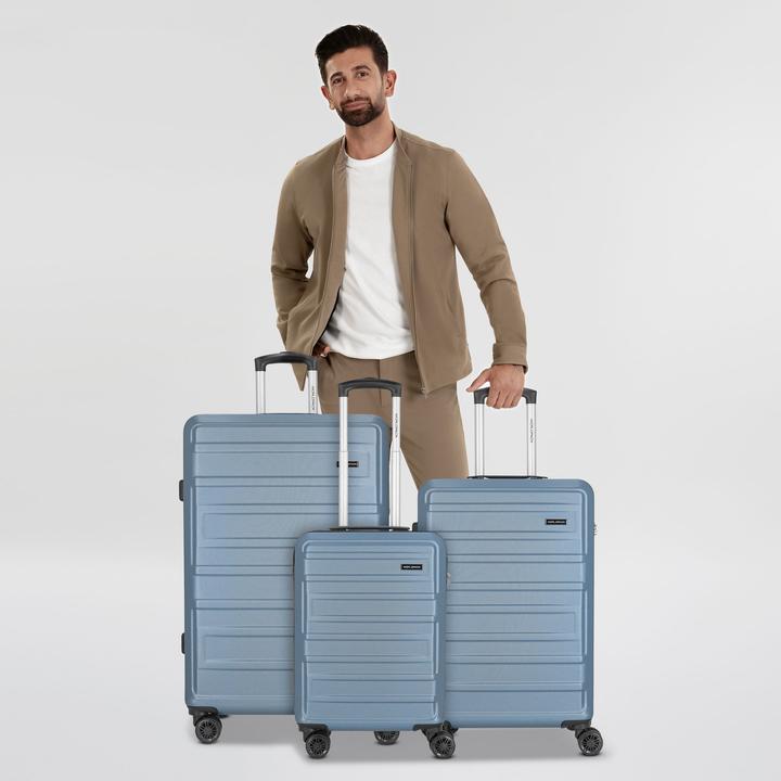 Immagine prodotto Worldpack New York 2.0 set di valigie a 4 ruote 3 pezzi (197 l, XL (da 115l))