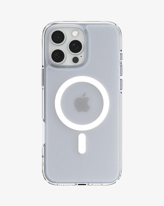 Actual product image Spigen Ultra Hybrid MAG iPhone 16 Pro Max MagSafe frost clear ACS08002 (Apple iPhone 16 Pro Max)