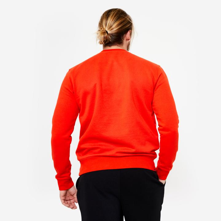 Produktbild Domyos Hoodie Herren warm Baumwollgewebe - rot (3XL)