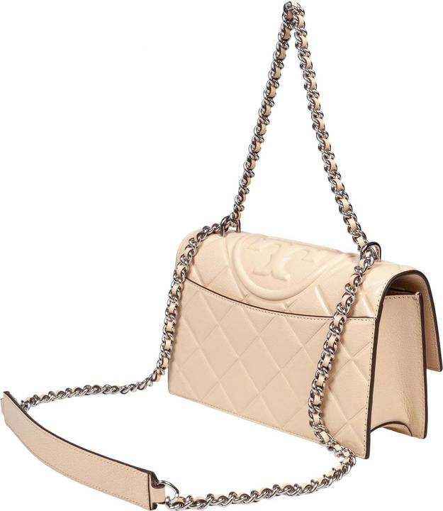 Immagine prodotto Tory Burch fleming small leather crossbody bag color vanilla