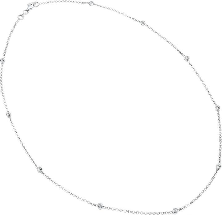 Image du produit Elli Collier Solitaire Basic Cristaux 925 Argent (Argent sterling 925)