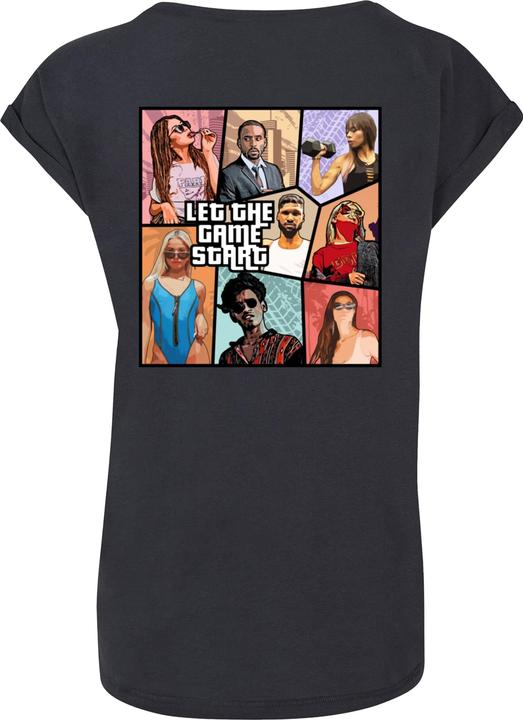 Image du produit Merchcode Tee-shirt femme Grand Collage à épaules étendues - 117919 (L)