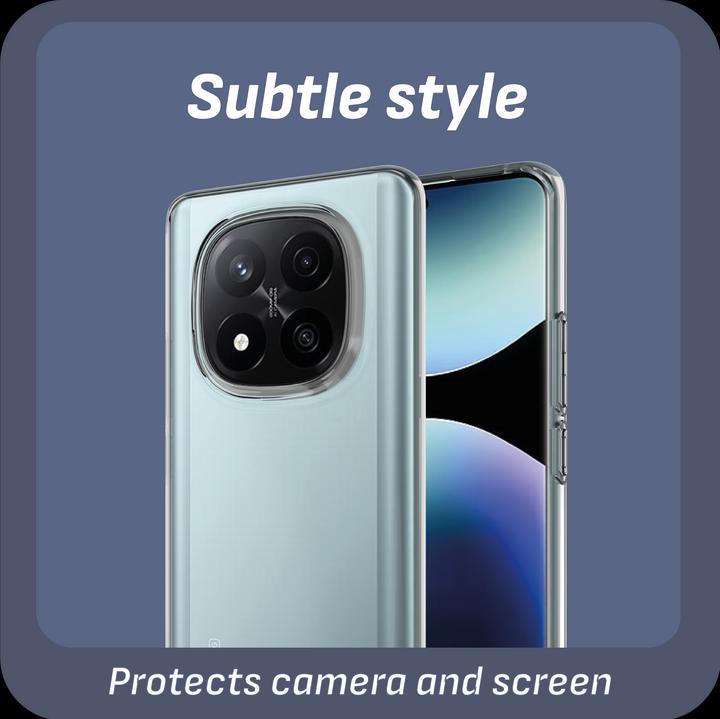 Produktbild Cazy Soft TPU Schutzhülle (Xiaomi Redmi Note 14 Pro+ 5G)