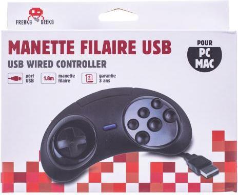 Actual product image GED Controller USB Mega Drive per PC (PC)