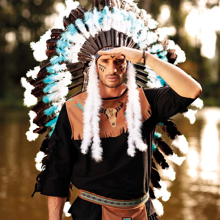 Immagine prodotto Boland Costume da lupo nobile indiano (50, 52)